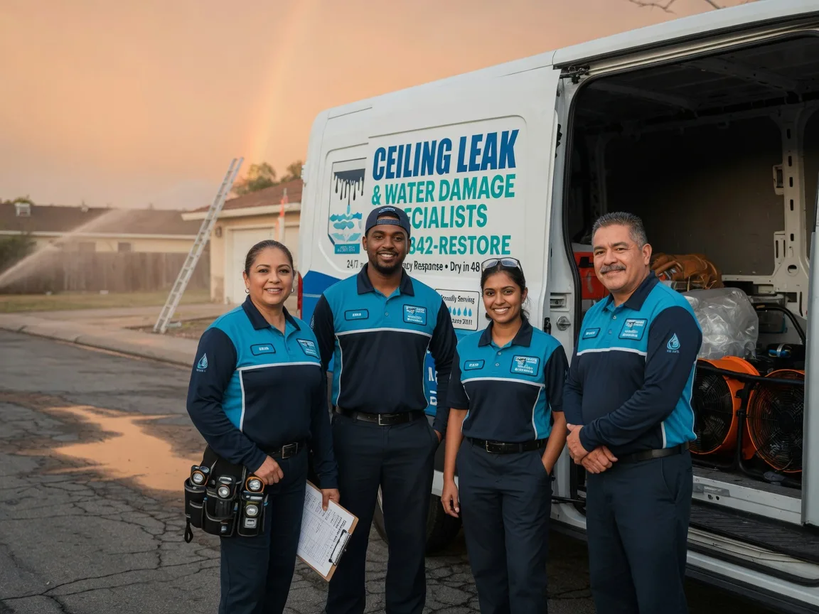 Ceiling Leak Cleanup company in Republic, OH